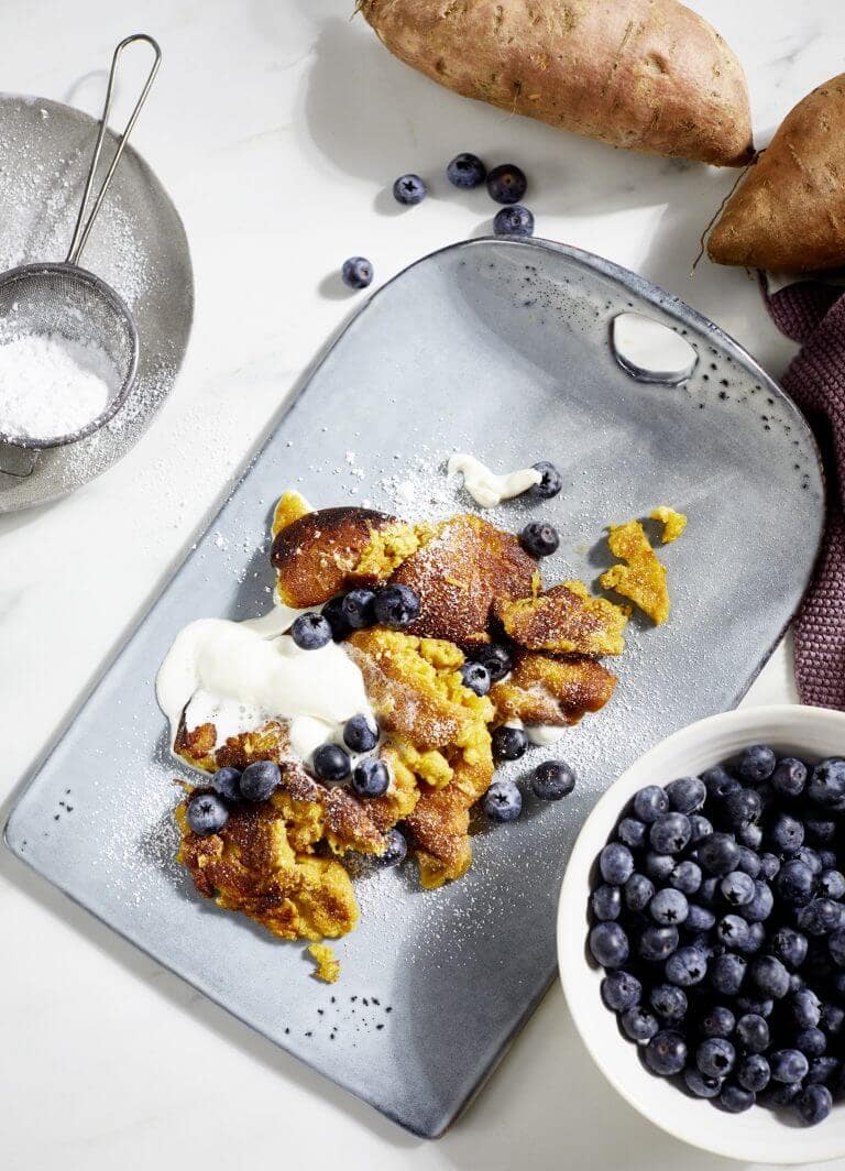 Sweetpotato Shredded Pancakes - North Carolina Sweetpotatoes