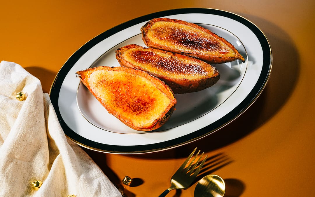 Sweetpotato Crème Brûlée