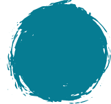 brush circle dark teal
