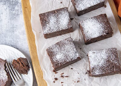 Sweetpotato Air-Fryer Brownies