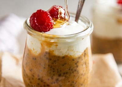 Sweetpotato Chia Pudding