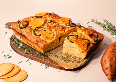 Sweetpotato Focaccia