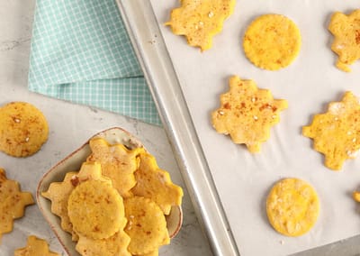 Sweetpotato Crackers