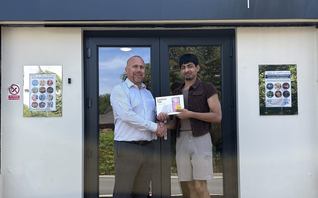 Performance Through People P2A Success as Haadi Moves into Customer Service Apprenticeship