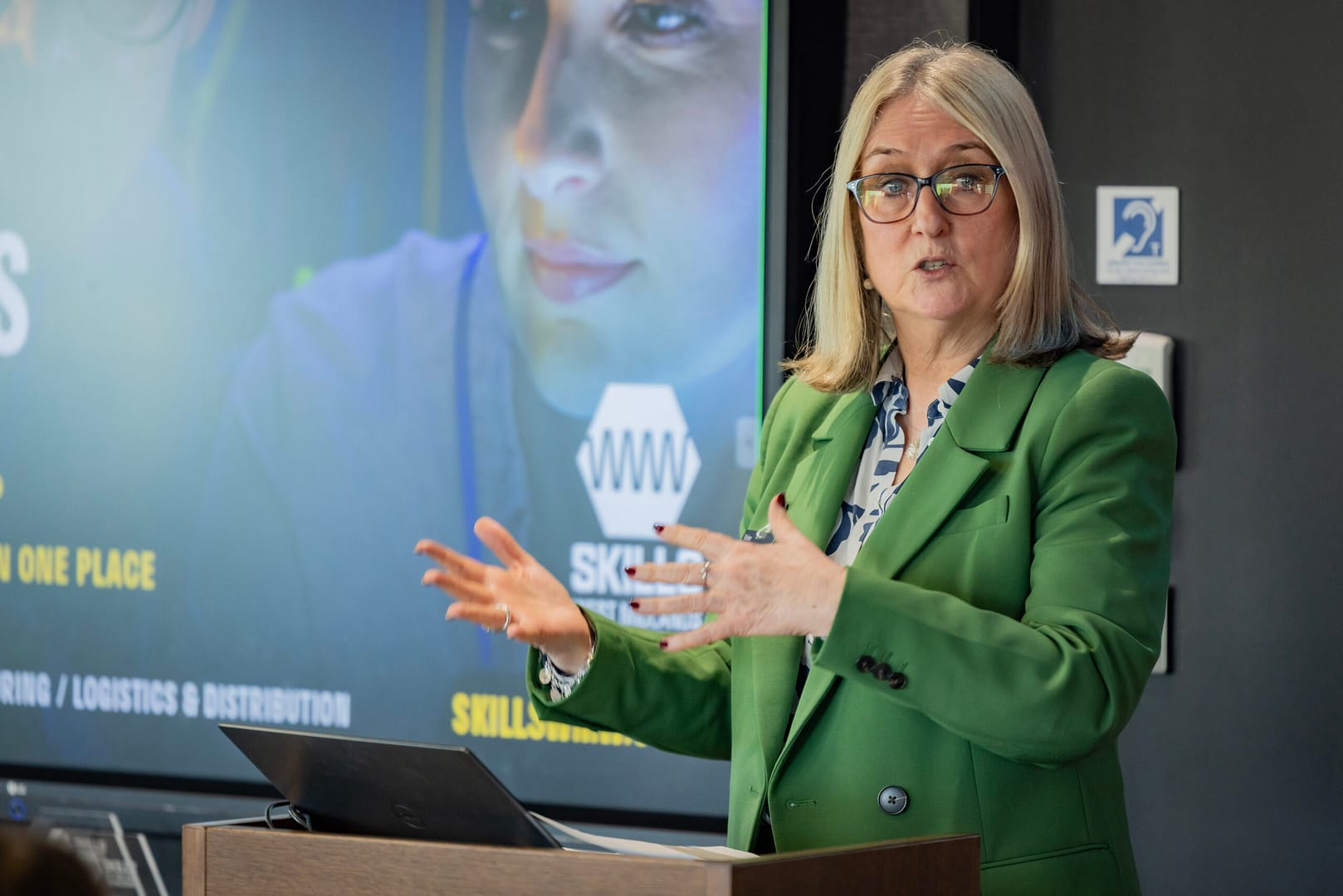 Minister of Skills Baroness Jacqui Smith