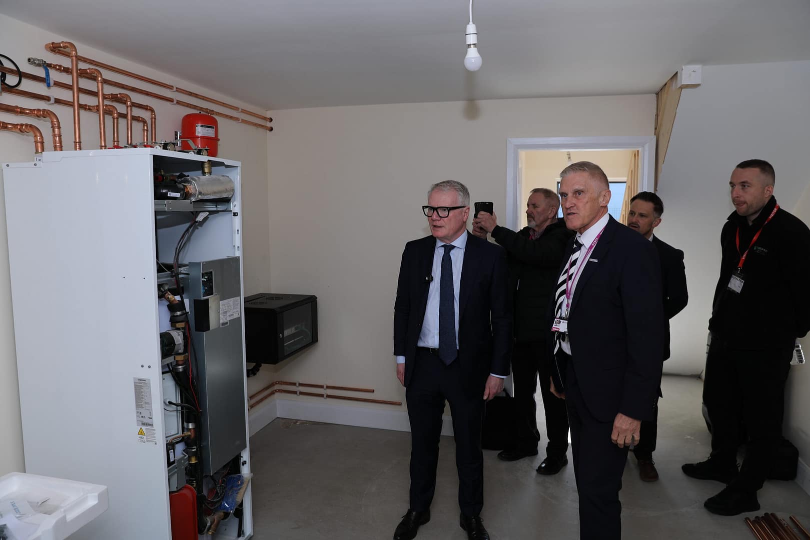 inside one of the retrofit homes