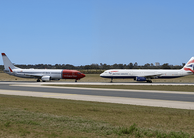 Four Wings, Three Lions, Two Airlines
